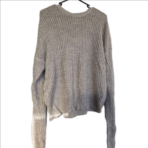 Women's Ardene Basic Collection Beige Crew Neck Sweater XXL